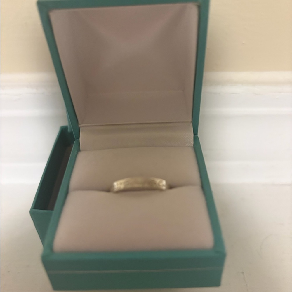 Tiffany & Co. Notes Sterling Silver Band/Ring